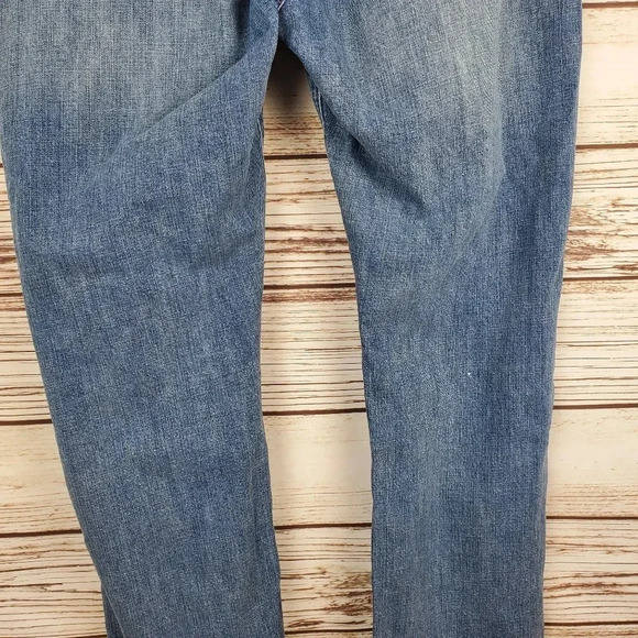 Ariat Legacy Mens 40x32 M4 Relaxed Straight Leg Medium Wash Jeans           #134 - Picture 7 of 9